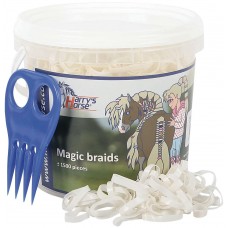 Elastike za grivo MAGIC BRAIDS, 1500 kom