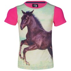 Otroška majica s kratkimi rokavi RED HORSE OLLIE, z motivom konja
