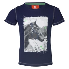 HORKA otroška majica s kratkimi rokavi LOVE, BLUE