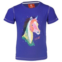 HORKA otroška majica s kratkimi rokavi LOVE, ROYAL BLUE HORKA otroška majica s kratkimi rokavi LOVE, ROYAL BLUE