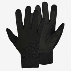 Jahalne rokavice zimske HORZE CRYSTAL TEMNO MODRE