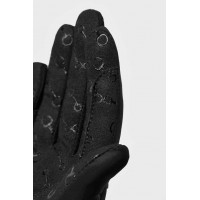 HORZE otroške jahalne rokavice ARIELLE - črne