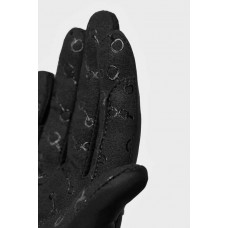 HORZE ženske jahalne rokavice ARIELLE - črne