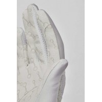 HORZE ženske tekmovalne rokavice ARIELLE - bele