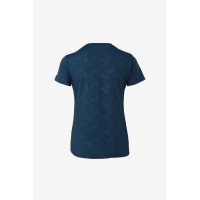 HORZE majica s kratkimi rokavi NINA, temno modra - funkcijski material
