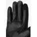 Zimske jahalne rokavice THERESA iz veganskega usnja - črne