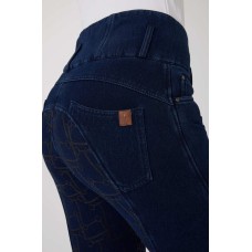 HORZE zimske jeans jahalne hlače KACY