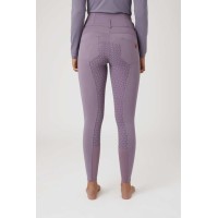 HORZE ženske jahalne hlače TARA - Gray Ridge Violet