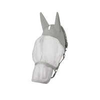 Oglavka z masko PASO FINO - siva