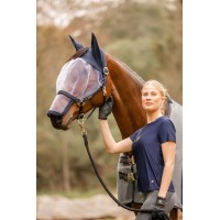 Oglavka z masko PASO FINO - temno modra