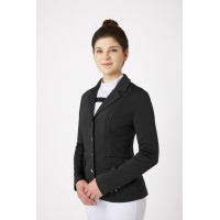 Horze ženski tekmovalni suknjič SHIRLEY - črn