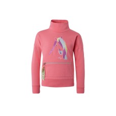 HORZE otroški pulover BRUNA - Pink Lemonade