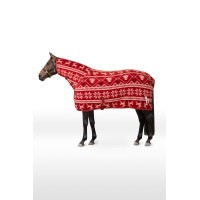 HORZE flis odeja CHRISTMAS, z vratnim delom HORZE flis odeja CHRISTMAS, z vratnim delom