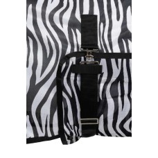 Odeja proti mrčesu PADDOCK ZEBRA - BELLY COVER