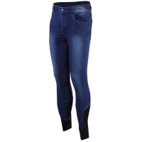 Moške jahalne hlače JEANS LOOK full grip s silikoni Moške jahalne hlače JEANS LOOK full grip s silikoni