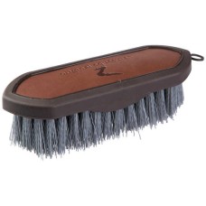 Horze krtača DANDY LEATHER HANDLE, trda