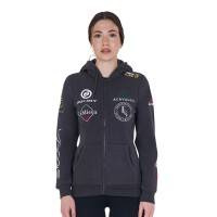 Ženski hoodie MULTILOGO, grey Ženski hoodie MULTILOGO, grey