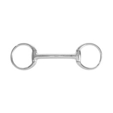 HORZE Mullen ravna snaffle brzda D-ring