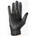 HORZE ženske jahalne rokavice LEATHER MESH - črne