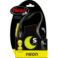 ORIGINAL FLEXI povodec/trak za psa ODSEVNI NEO, 5 m