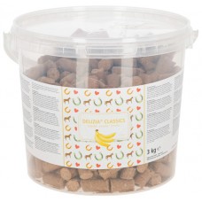Piškotki za konje v vedru DELIZIA, BANANA - 3kg