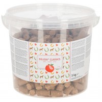 Piškotki za konje v vedru DELIZIA, JABOLKO - 3kg