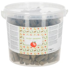 Piškotki za konje v vedru DELIZIA BREZŽITNI, JABOLKO - 3kg Piškotki za konje v vedru DELIZIA BREZŽITNI, JABOLKO - 3kg
