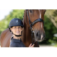 Jahalna čelada ELITE PRO COVALLIERO, black