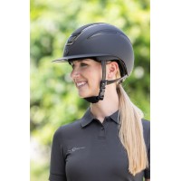 Jahalna čelada ELITE PRO COVALLIERO, black