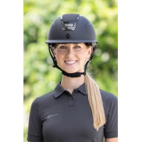 Jahalna čelada ELITE PRO COVALLIERO, black