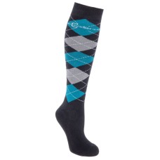 Jahalne dokolenke COVALLIERO dark gray/turquoise/gray