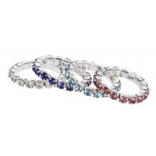 Elastike za grivo Crystal Colour Bands