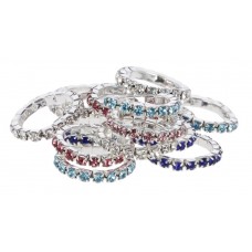 Elastike za grivo Crystal Colour Bands