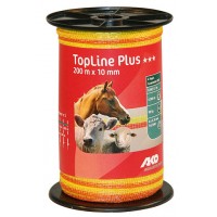 AKO TopLine PLUS trak 10mm/200m, RUMENA/ORANŽNA