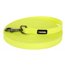 Trening povodec za psa EASY CARE z gumo, neon rumen