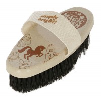 MAGIC BRUSH krtača mehka z naravnimi ščetinami MAGIC BRUSH krtača mehka z naravnimi ščetinami