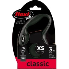 ORIGINAL Flexi povodec za psa - trak NEW CLASSIC XS, 3 m, 12kg