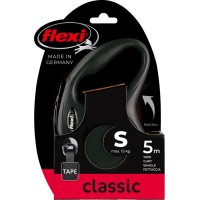 ORIGINAL Flexi povodec za psa - trak NEW CLASSIC, 5m, 15-25 kg