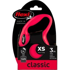 ORIGINAL Flexi povodec za psa - trak NEW CLASSIC XS, 3 m, 12kg