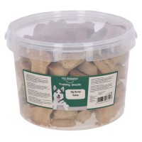 Piškotki za velike pse, več okusov, BIG BONES TRAINER MIX, 1,3kg v vedru