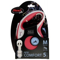 ORIGINAL FLEXI povodec za psa - trak NEW COMFORT - 5m, 25 - 60 kg