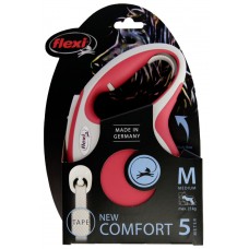 ORIGINAL FLEXI povodec za psa - trak NEW COMFORT - 5m, 25 - 60 kg