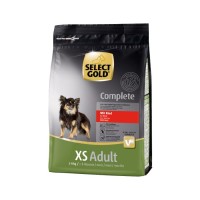 SELECT GOLD pasji briketi ADULT XS (do 4kg) GOVEDINA, 1kg SELECT GOLD pasji briketi ADULT XS (do 4kg) GOVEDINA, 1kg