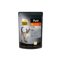 Mačja hrana SELECT GOLD PURE, puran v omaki, 85g Mačja hrana SELECT GOLD PURE, puran v omaki, 85g