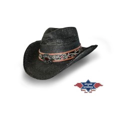 Western klobuk BRENDA - slamnik
