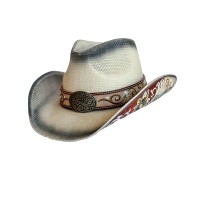 Western klobuk PAOLA - slamnik