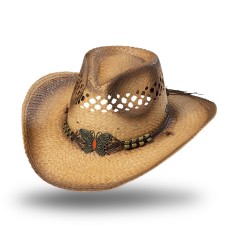 Western klobuk BUTTERFLY, slamnik