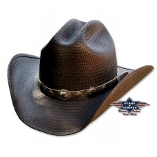 Western klobuk BRONX - slamnik