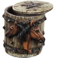Škatlica HORSE za drobnarije s pokrovom