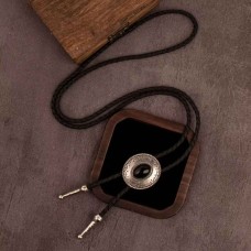 Kravata WESTERN SILVER HORSE BLACK EYE